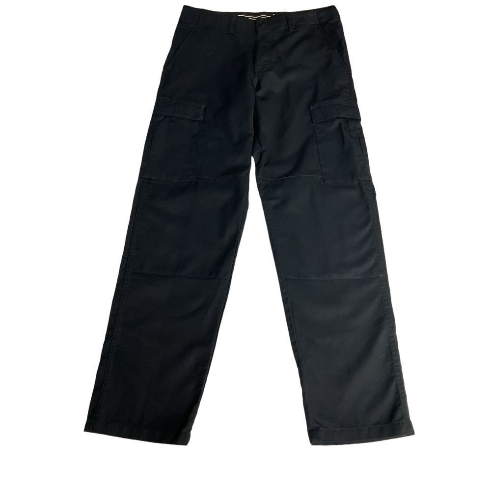 VF Imagewear Men's‎ Canvas Straight Leg  Cargo Pants Black Size Medium Tactical